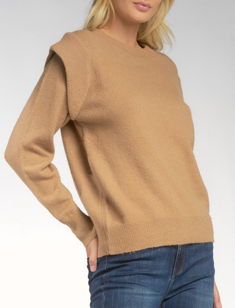 Corrine Muscle Shoulder Sweater