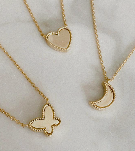 Dainty Moon/Star/Butterly Necklace
