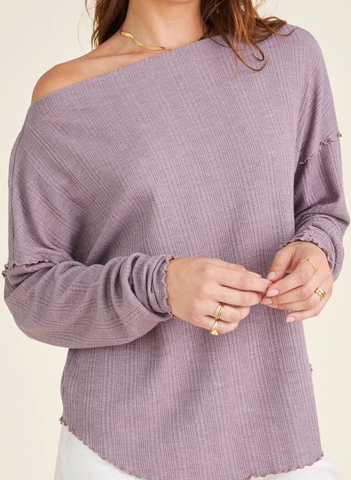 Soren Thermal off Shoulder Longsleeve