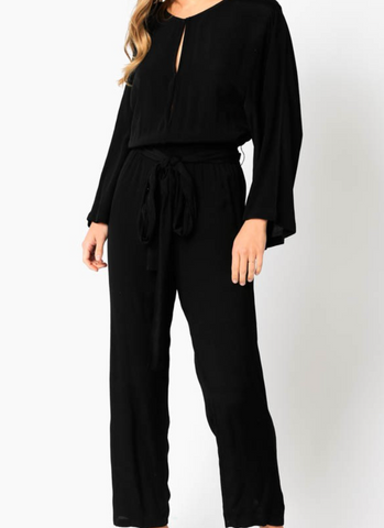 June Kimono Sleeve Solid Jumpsuit