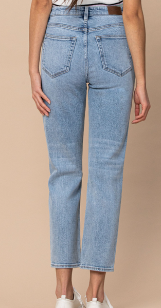 Hadley Straight Leg Mom Jeans