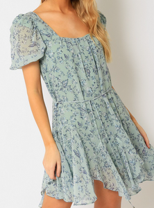 Camella Chiffon Floral Dress