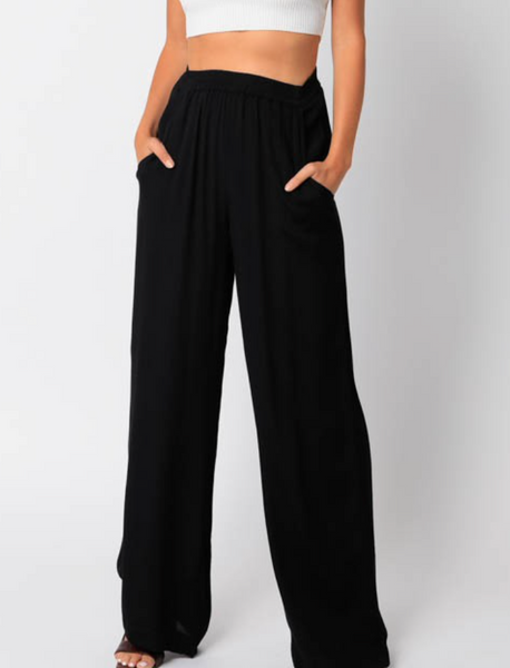 Leana Wide Leg Pants – Covetique Clothing