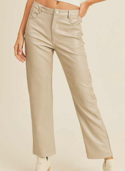 Maxine Faux Leather Pants