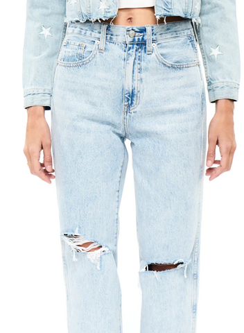 Cassie Highrise Straight Leg Jeans