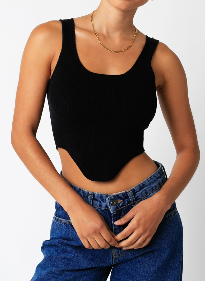 Loren Knit Crop Top