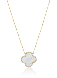 Clover Gold Plated Necklace
