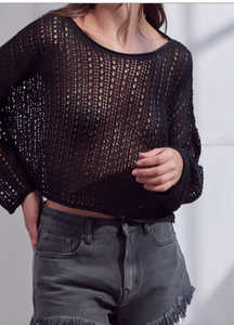 Carrie Crochet Sweater