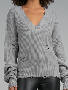 Piper Distressed Detail Sweater