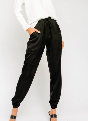 Shelly Satin Joggers