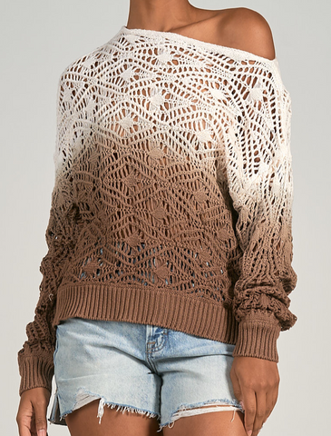 Jacob Ombre Crochet Sweater