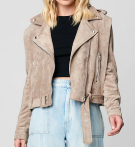 Morgan Faux Suede Jacket