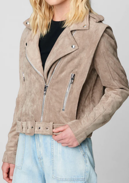 Morgan Faux Suede Jacket