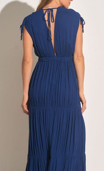 Monique Tie Back Maxi Dress