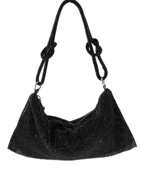 Evie Rhinestone Evening Clutch
