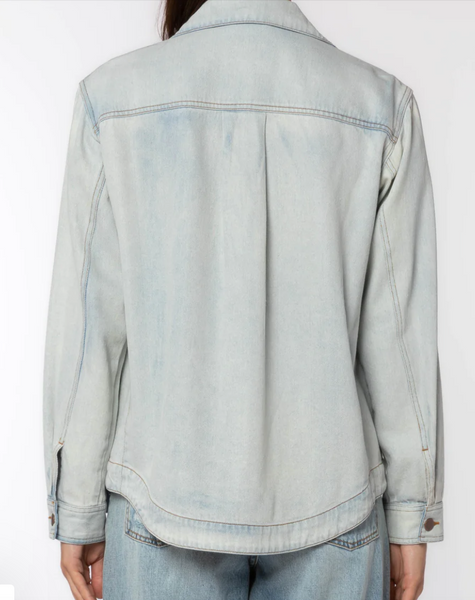 Riley Soft Denim Shacket