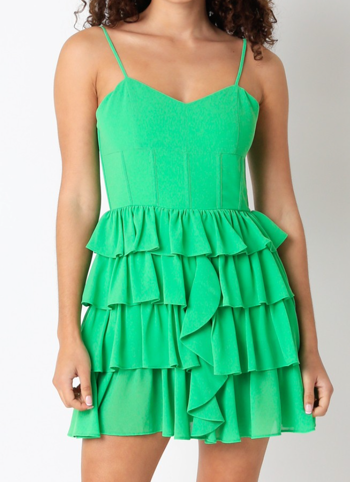 Juliet Ruffle Layer Dress